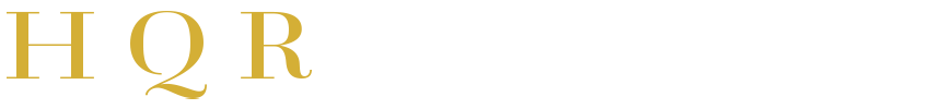 The image displays a logo with the text  HQR Design  prominently featured.